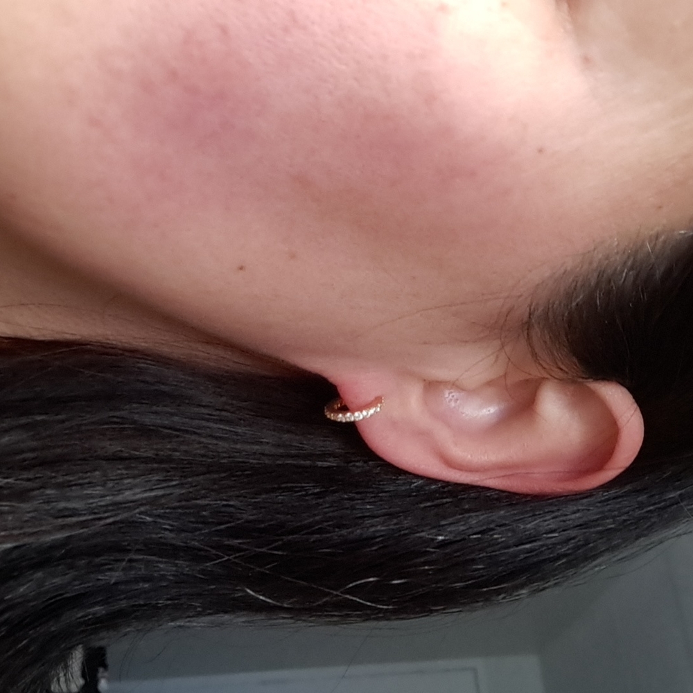 NWT Madewell mini hoop earrings - Picture 8 of 13
